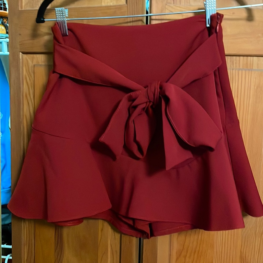 Zara size small shirt with built in shorts